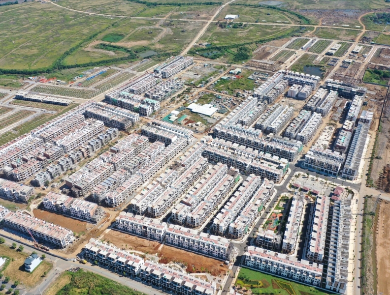 DỰ ÁN KHU THƯƠNG MAI BIỆT THỰ VÀ CHUNG CƯ CAO CẤP - Giai đoạn 1.2