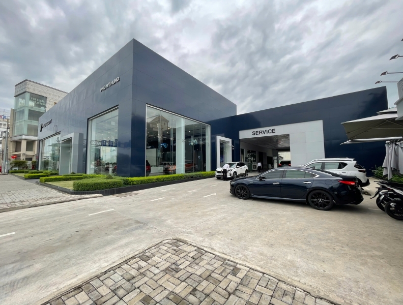 DỰ ÁN BMW PHÚ MỸ HƯNG (THACO AUTO)