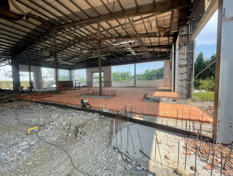 DỰ ÁN SHOWROOM VÀ XƯỞNG DỊCH VỤ XE PEUGEOT PHÚ MỸ HƯNG (CỌC KHOAN NHỒI)